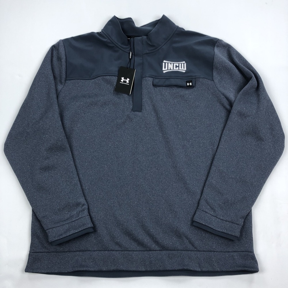Under Armour UA Storm Sweater Fleece UNCW Pullover Men's 3XL Blue Golf